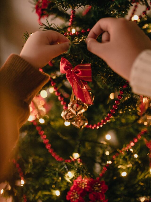 Como arrumar sua árvore de Natal